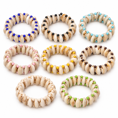 Cowrie Shell Bracelet Assorted 